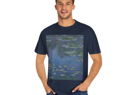 Water Lilies by Claude Monet Unisex Garment-Dyed T-shirt