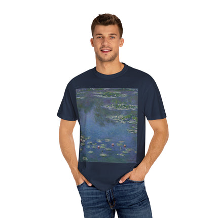 Water Lilies by Claude Monet Unisex Garment-Dyed T-shirt