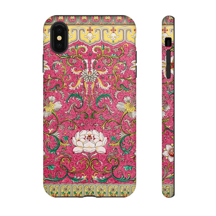 Pink Floral Pattern by Owen Jones Phone Cases