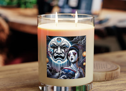 Geisha’s Black Ink Tears Scented Candle - Full Glass, 11oz