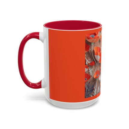 Poppy Fairy Colorful Mugs (11oz, 15oz)