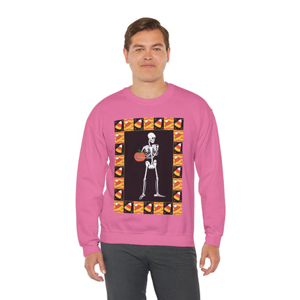 Candy Corn Skeleton Unisex Heavy Blend™ Crewneck Sweatshirt