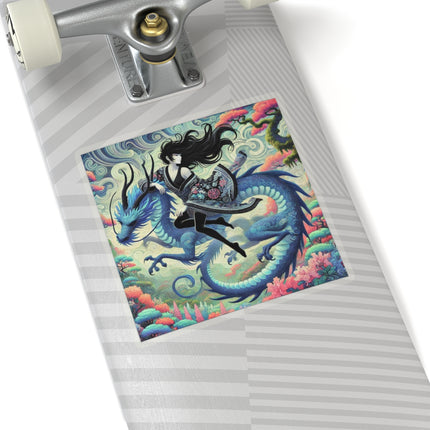 Mystic Guardian of the Sky Kiss-Cut Stickers (4 Sizes)