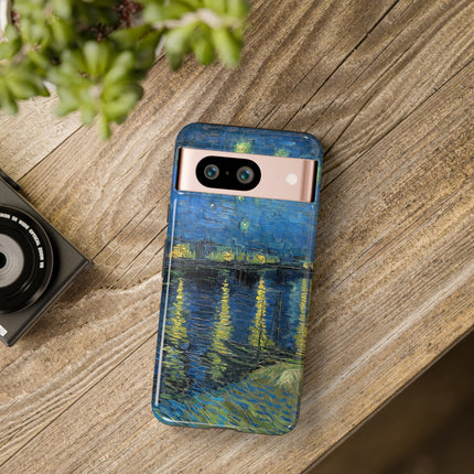 Starry Night Over the Rhone by Vincent Van Gogh Phone Cases
