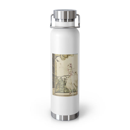 Sur talons rouges (On Red Heels) pl 02 by Gerda Wegener Copper Vacuum Insulated Bottle, 22oz