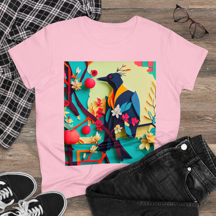 Curious Crow Women's Midweight Cotton Tee