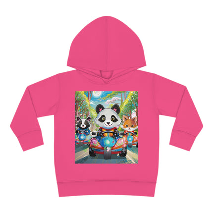Bumper Car Bonanza Toddler Pullover Fleece Hoodie