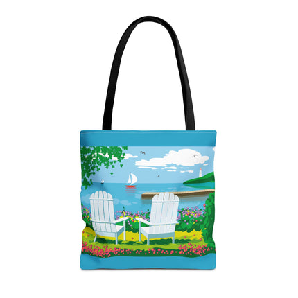 Tranquil Retreat Tote Bag (AOP)