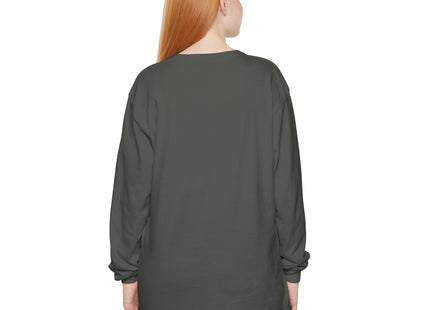 Whimsical Halloween Mischief Unisex Garment-dyed Long Sleeve T-Shirt