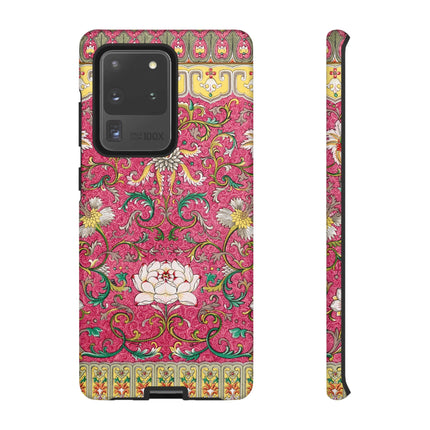 Pink Floral Pattern by Owen Jones Phone Cases