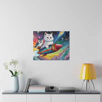 Flight of Fancy Matte Canvas, Stretched, 0.75"