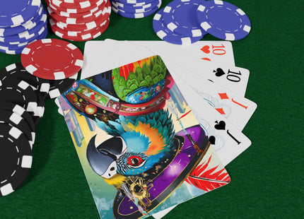 Tech Plumes Playing Cards