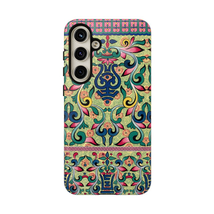 Colorful Flower Pattern by Owen Jones Phone Cases