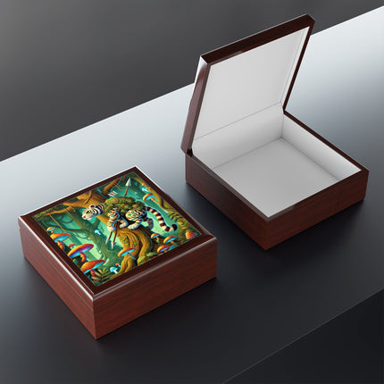 Silent Stripes Tiger Treasure Chest