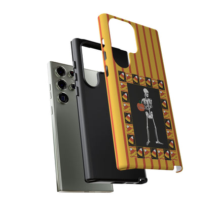 Candy Corn Skeleton Phone Cases