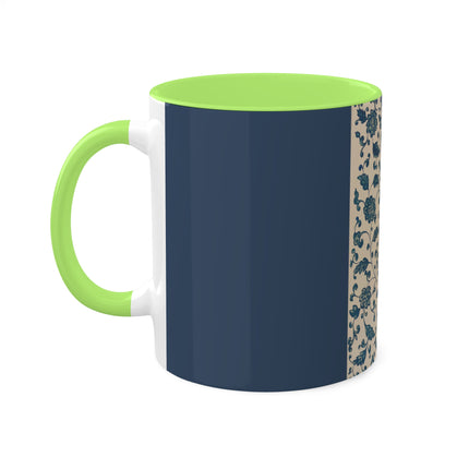 Examples of Chinese Ornament, Pl.18 by Owen Jones Colorful Mugs, 11oz