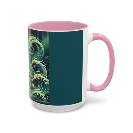 Mermaid Queen Rising from the Deep Colorful Mugs (11oz, 15oz)