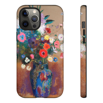 Bouquet of Flowers by Odilon Redon Phone Cases