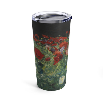 Poppies (A Study of Poppies for Carnation, Lily, Lily, Rose) by John Singer Sargent Tumbler 20oz