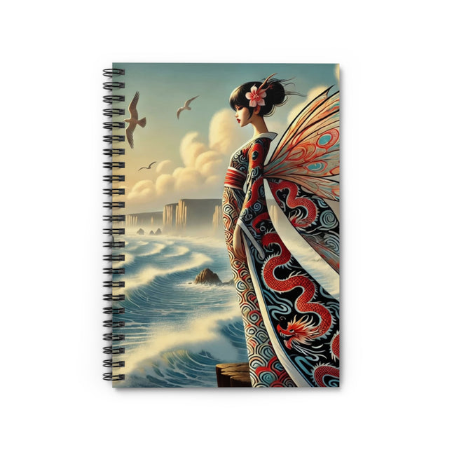 The Coastal Fairy Spiral Notebook – Ruled Line