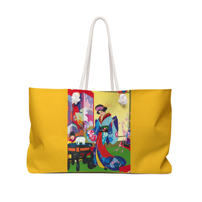 A Timeless Journey by Umberto Brunelleschi Weekender Bag