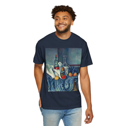 The Peppermint Bottle by Paul Cézanne Unisex Garment-Dyed T-shirt
