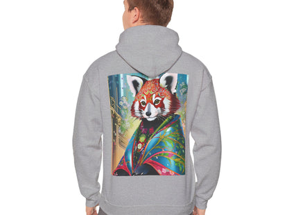 Cybernetic Red Panda – Heavy Blend™ Hooded Sweatshirt