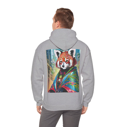 Cybernetic Red Panda – Heavy Blend™ Hooded Sweatshirt