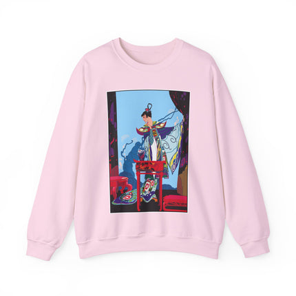 A Visual Journey by Umberto Brunelleschi Women's Heavy Blend™ Crewneck Sweatshirt
