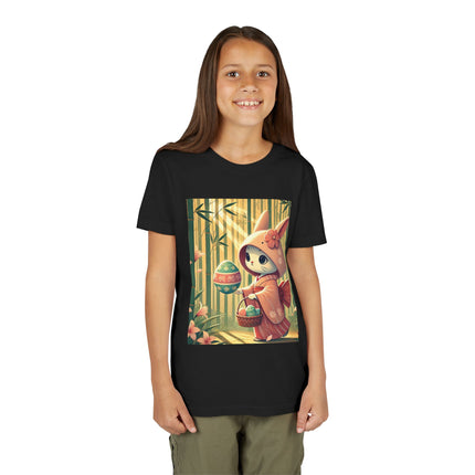 Geisha Kitten’s Easter Stroll Youth Short Sleeve Tee