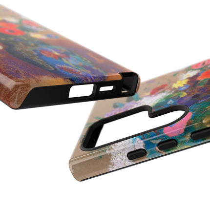 Bouquet of Flowers by Odilon Redon Phone Cases