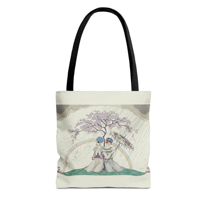 L’Arc-en-Ciel by George Barbier Tote Bag