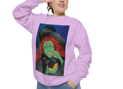 Mirror, Mirror A Witch's Touch Unisex Garment-Dyed Sweatshirt
