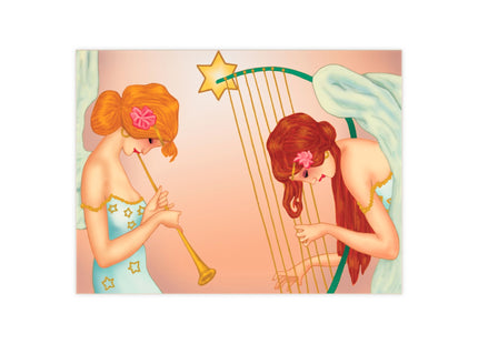 Heavenly Angel Duet Ceramic Tile