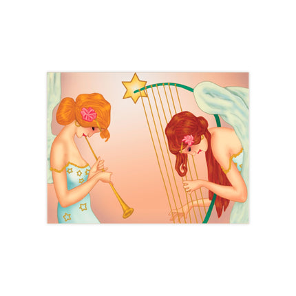 Heavenly Angel Duet Ceramic Tile