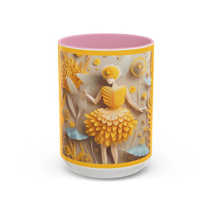 Dandelion Fairy Colorful Mugs (11oz, 15oz)