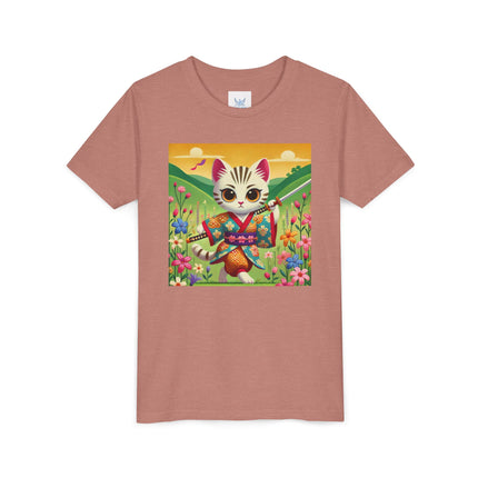 Samurai Kitten Youth Short Sleeve Tee