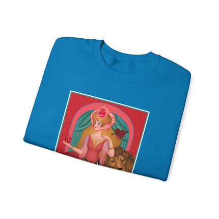 July & Ruby (from the Gem Series) by Sofia Chiostri Heavy Blend™ Crewneck Sweatshirt