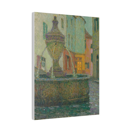 The Fountain at Saint-Paul – Henri Le Sidaner’s Tranquil Vision