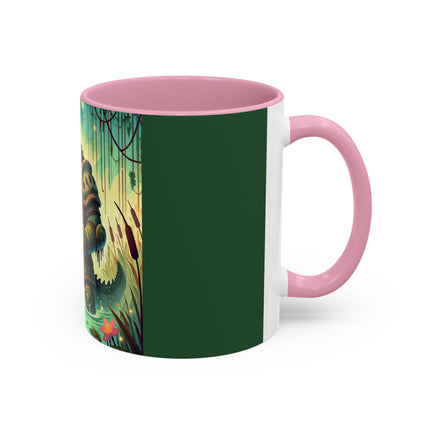 Swamp Tyrant Colorful Mugs (11oz, 15oz)