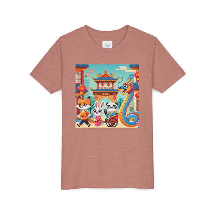 Lantern Street Dragon Parade Youth Short Sleeve Tee