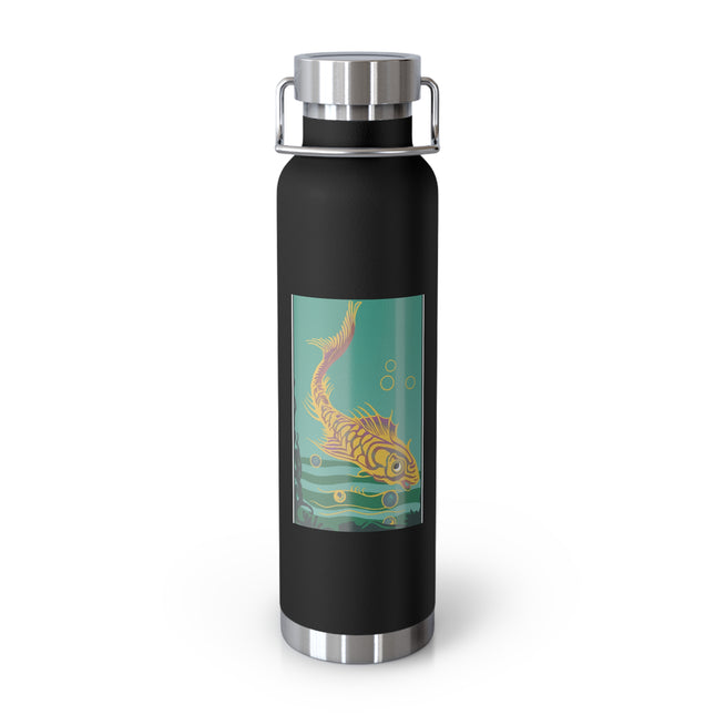 Golden Serenity Copper Vacuum Insulated Bottle, 22oz