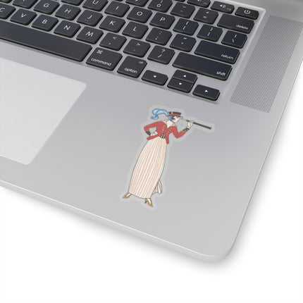 Costume de Yacht by George Barbier Kiss-Cut Stickers (4 Sizes)