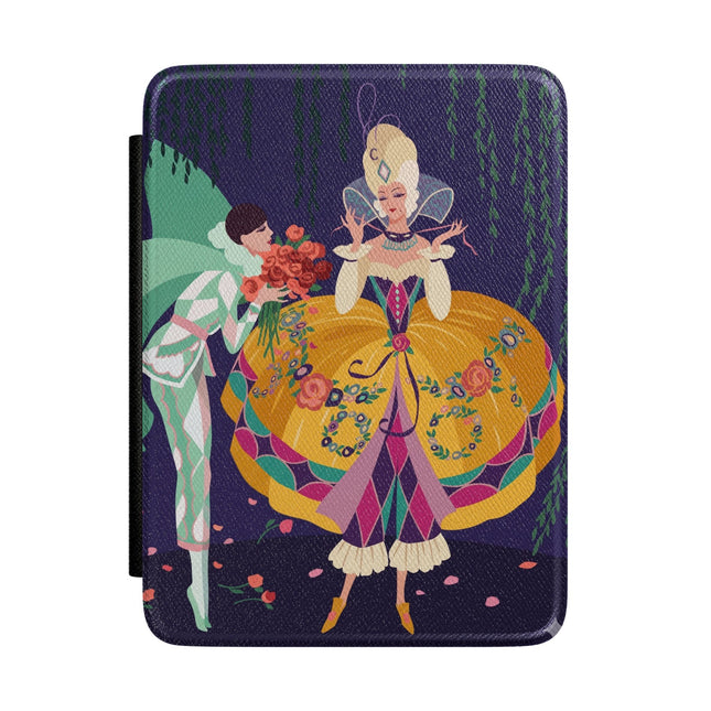 Enchanted Courtship Kindle Case – Whimsical Elegance & Floral Romance
