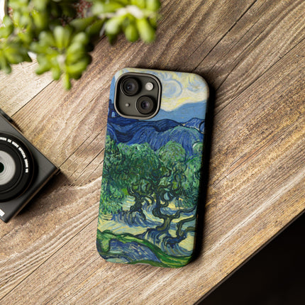 Olive Trees by Vincent Van Gogh Phone Cases