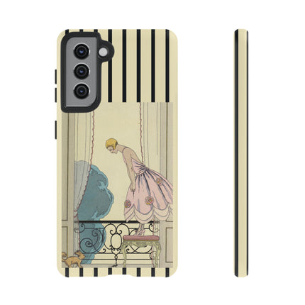 Falbalas et fanfreluches, La Souris by George Barbier Phone Cases