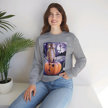 The Startled Pumpkin Unisex Heavy Blend™ Crewneck Sweatshirt