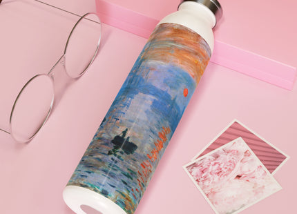 Sunrise by Claude Monet Slim Water Bottle