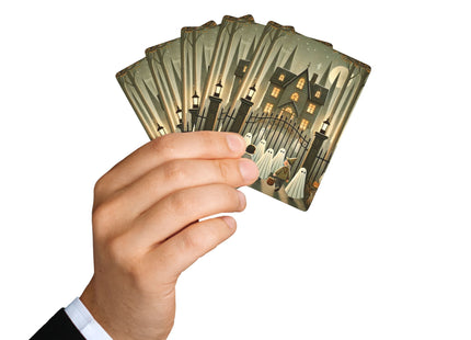 Ghostly Welcome – A Halloween Night Playing Cards