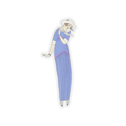 Petite robe de jardin (Garden Dress) by Charles Martin Kiss-Cut Stickers (4 Sizes)